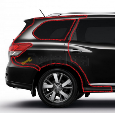 Крыло заднее правое для Ниссан Патфайндер Р52