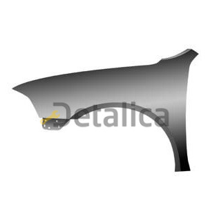 Крыло переднее левое без отв под повторитель для Шкода Октавия А5 от 2005 (Тайвань)