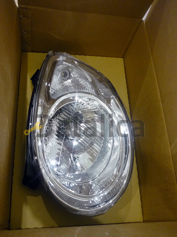 Фара левая с регулятором мотора для Киа Пиканто рестайлинг 2008 (Depo)