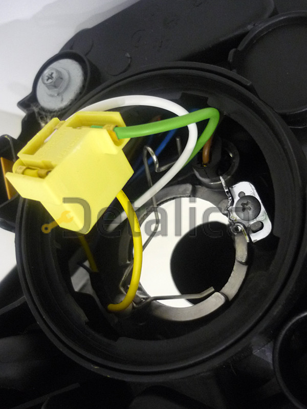 Фара левая с регулятором мотора для Киа Пиканто рестайлинг 2008 (Depo)