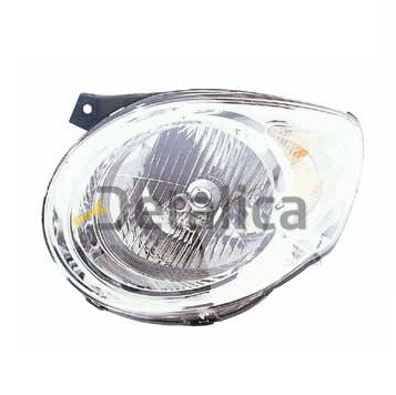 Фара левая с регулятором мотора для Киа Пиканто рестайлинг 2008 (Depo)