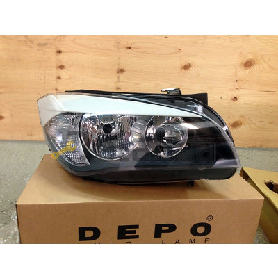 Фара правая под корректор для BMW X1 E84 Depo от 2009