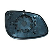 Стекло зеркала правое с подогревом для Пежо 307 от 2001 convex