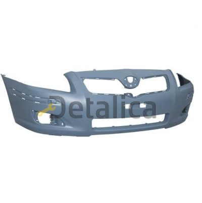 Бампер передний без отв под омыватели фар для Тойота Авенсис 2 от 2006 (оригинал)