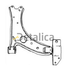 Рычаг передней подвески правый нижний для Фольксваген Кадди от 2003 (Тайвань)