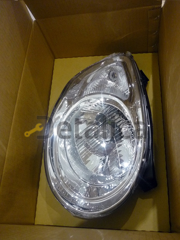 Фара правая с регулятором мотора для Киа Пиканто рестайлинг 2008 (Depo)