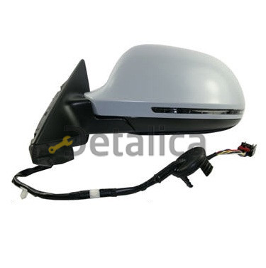 Зеркало левое (электрическое с подогревом автосклад с указателем поворота) для Ауди Q3 12 контактное