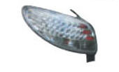 PEUGEOT 206 фонарь задн внешн лев прозрач с диод габарит