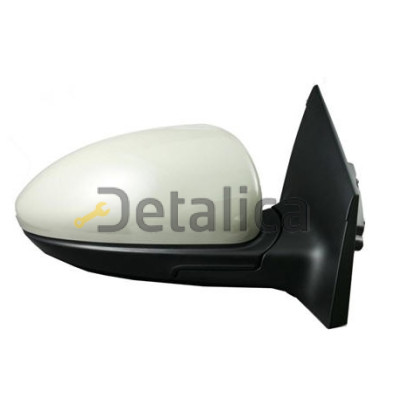 Зеркало правое электрическое с подогревом convex грунтованное для Шевроле Круз