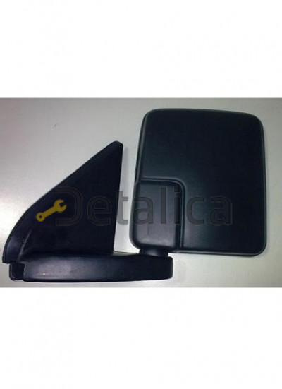 Зеркало левое механическое с тросиком для Хендай Портер Н100 от 1997 (Aspherical)