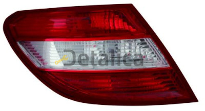 Фонарь для Мерседес W204 задний внешний левый тонированный (DEPO)
