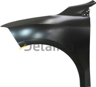 Renault FLUENCE крыло передн лев (Китай)