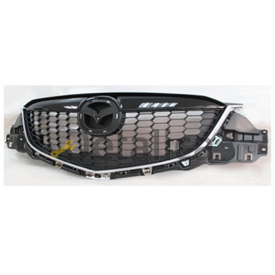 Решетка радиатора с хромированным молдингом для мазда сх5 от 2012