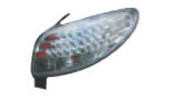PEUGEOT 206 фонарь задн внешн прав прозрач с диод габарит