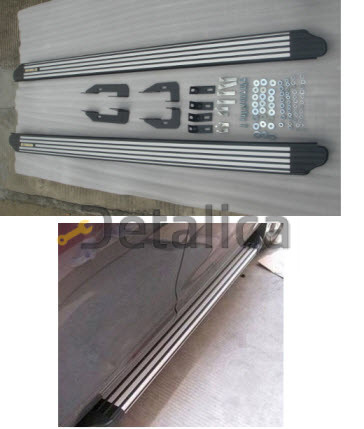 Пороги комплект для Фольксваген Тигуан от 2008 года (Китай)