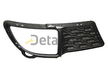 Решетка бампера передняя правая с отв п/противотум для Киа Cerato II (Китай)