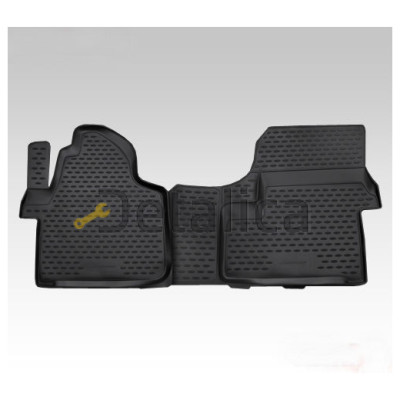 Коврики в салон Mercedes Sprinter 2006-2013 резиновые 2 шт