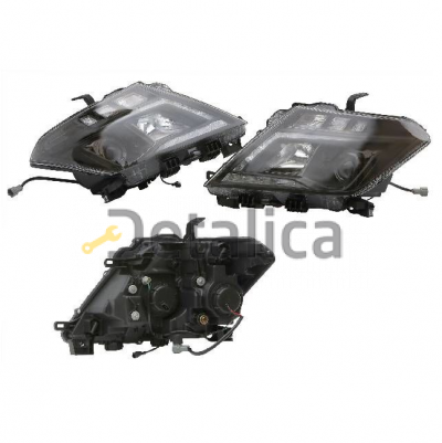 Фары тюнинг-комплект Eagle Eyes для Ниссан Патрол Y62 не ксенон черные внутри