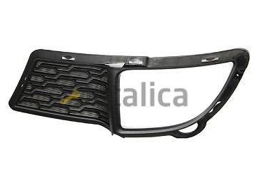 Решетка бампера передняя левая с отв п/противотум для Киа Cerato II (Китай)