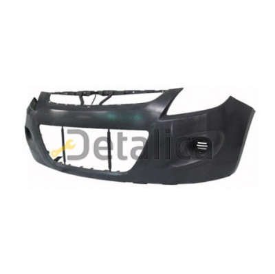Бампер передний без отверстий под противотуманки для Хендай I20 от 2009 (Тайвань)