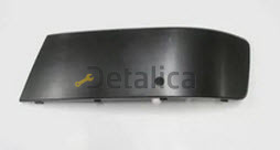 Молдинг бампера для Фольксваген Transporter T5 передний левый с отверст.под датчики, грунт (Тайвань)