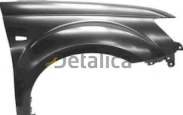 Крыло Митсубиси Outlander XL 2007- переднее правое с отверст.под повторитель (Китай)