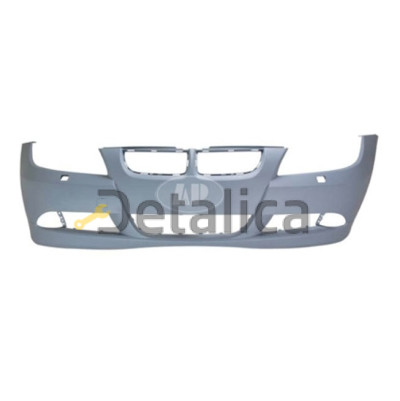 Бампер передний с отверстиями под омыватель фар без отверстий под датчик для BMW E90 от 2004