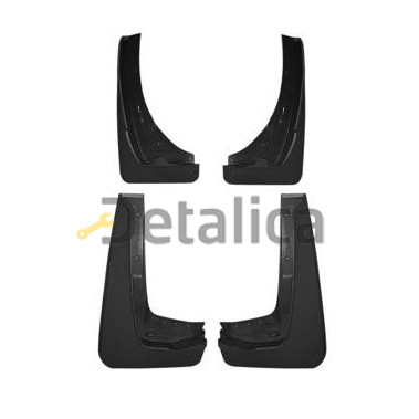Брызговик переднего крыла левый+правый комплект +задние 4 шт для BMW E70 X5 от 2007