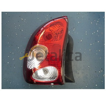 Фонарь задний внешний левый седан хрусталь  красн-бел для Шевроле Ланос   китай