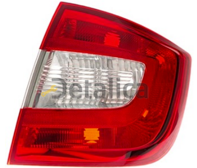 Фонарь правый Шкода Рапид Hella Germany до рест галоген