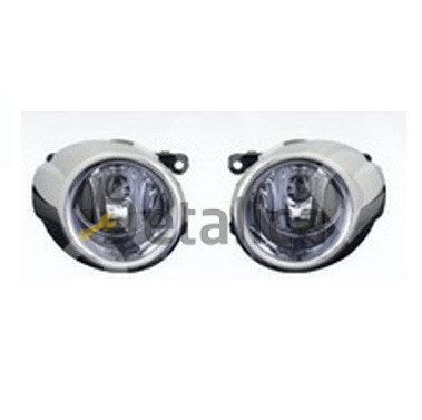 Фары противотуманные комплект с проводами кнопкой и решетками бампера для Форд Фиеста