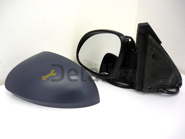 Зеркало левое электрическое с подогревом ук поворота грунт для Фольксваген Тигуан от 2007 (Тайвань) aspherical