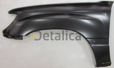 Крыло для LANDCRUISER передн лев с отв п/повторитель, п/молдинг  (Китай)