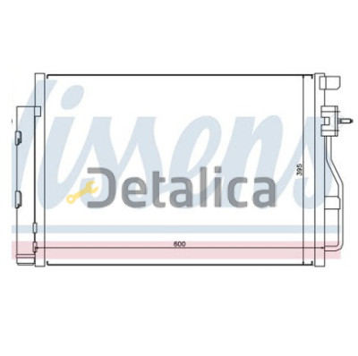 Радиатор кондиционера для Шевроле Авео Т300 NISSENS