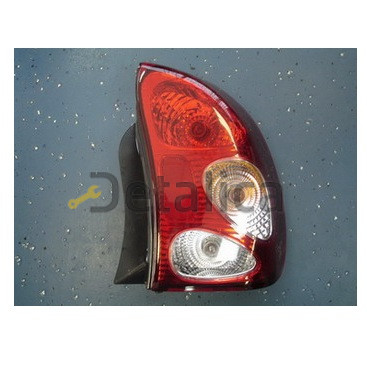 Фонарь задний внешний правый седан хрусталь  красн-бел для Шевроле Ланос   китай