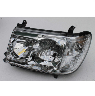 Фара левая с регулятором мотора для Тойота Ленд Крузер 100 рестайл 2006 оригинал