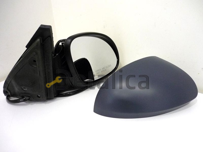 Зеркало правое электрическое с подогревом ук поворота грунт для Фольксваген Тигуан от 2007 (Тайвань) convex