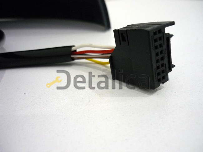 Зеркало правое электрическое с подогревом ук поворота грунт для Фольксваген Тигуан от 2007 (Тайвань) convex