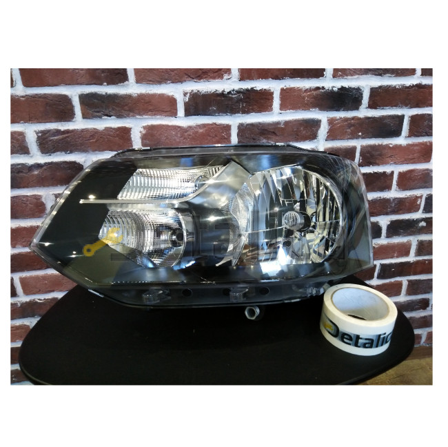 Фара левая с регулятором мотора для Фольксваген Транспортер Т5 от 2010 (Depo) H4/PY21W/P21W/W5W