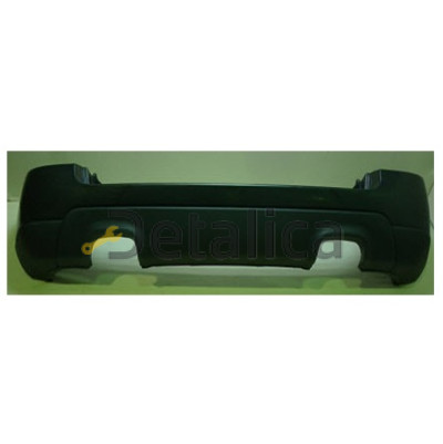Бампер задний с отверстием под датчик для Киа Спортейдж 2 от 2009 до 2010 (Китай)