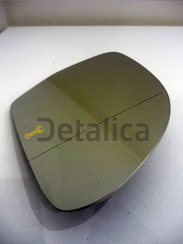 Стекло зеркала правое с подогревом для Ауди А3 2009 (Тайвань) convex