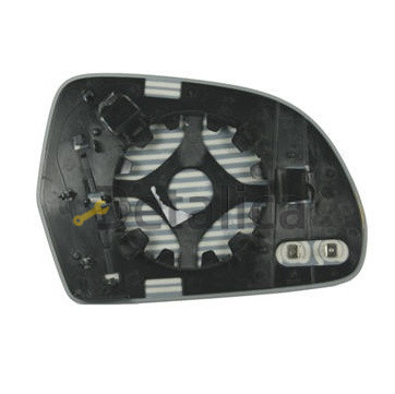 Cтекло зеркала левое с подогревом для Ауди А6 С6 от 2008 (Тайвань) aspherical рестайл