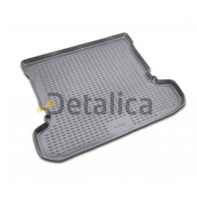 Коврик в багажник Mitsubishi Pajero III - IV 5D 1999- резиновый