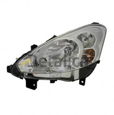 Фара левая с регулятором мотора для Пежо Партнер от 2012