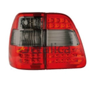 Фонари задние тюнинг-комплект прозрачные с диод габарит стоп сигнал EAGLE EYES красно-тонированный для Тойота Ленд Крузер 100 от 2002