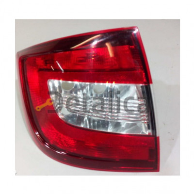 Фонарь задний левый (без платы) для Шкода Рапид оригинал рестайлинг