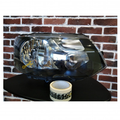 Фара правая с регулятором мотора для Фольксваген Транспортер Т5 от 2010 (Depo) H4/PY21W/P21W/W5W