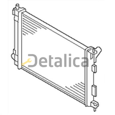 Радиатор охлаждения МТ для Киа Сид 2 от 2012 (Nissens)