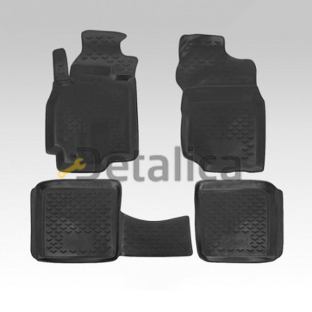 Коврики в салон Mitsubishi Lancer 9 резиновые 4 шт