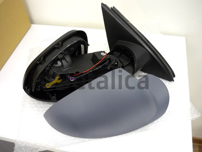 Зеркало правое электрическое с подогревом автоскладывающееся 7 контактное для Опель Инсигния